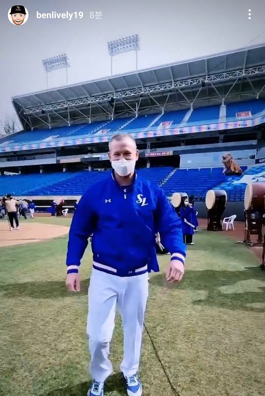 [사진] 벤 라이블리 인스타그램 캡처 