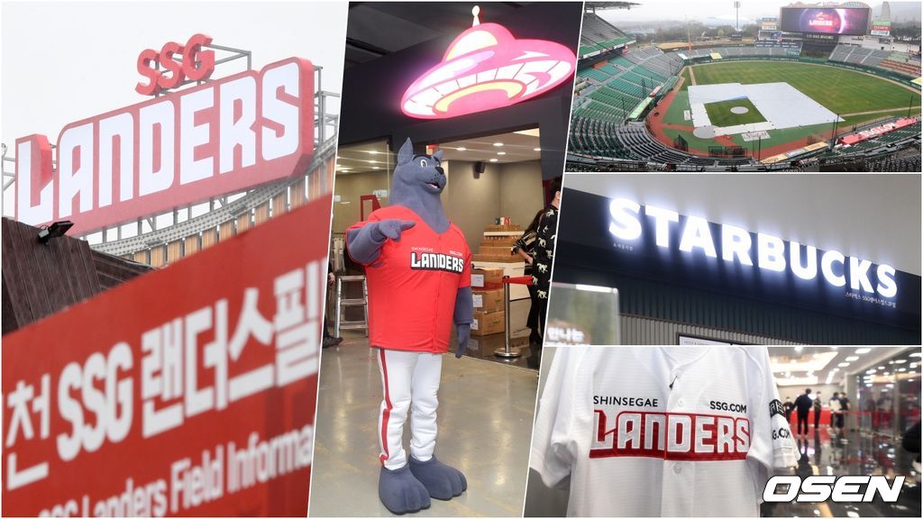 ‘2021 신한은행 SOL KBO 리그’ 롯데 자이언츠와 시즌 1차전을 앞둔 3일 새롭게 단장한 홈구장 인천SSG랜더스필드가 공개됐다. /sunday@osen.co.kr