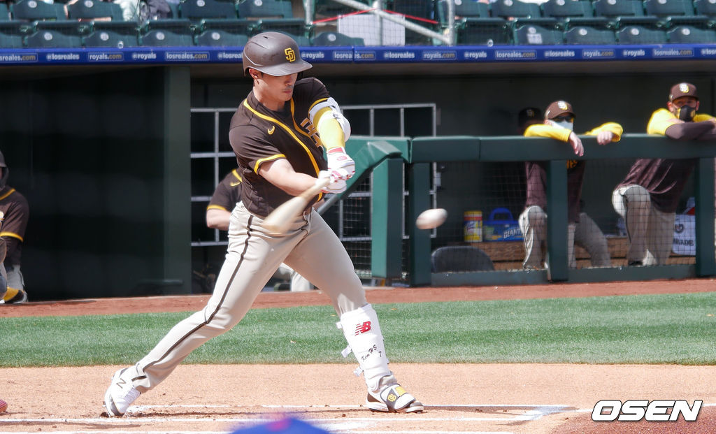 [OSEN=이사부 통신원] 샌디에이고 파드리스 김하성. /lsboo@osen.co.kr