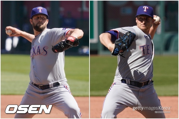 [사진] 조던 라일스(왼쪽)과 웨스 벤자민. ⓒGettyimages(무단전재 및 재배포 금지)