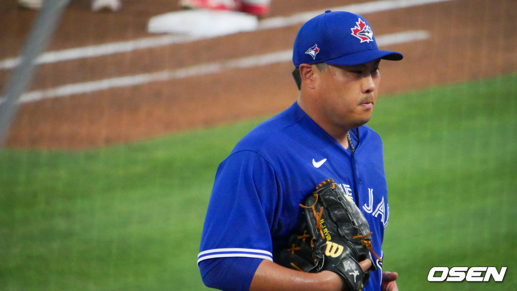 [OSEN=더니든(미 플로리다주), 이사부 통신원] 토론토 류현진. /lsboo@osen.co.kr