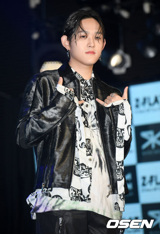 7일 오후 서울 마포구 롤링홀에서 지플랫(Z.flat 최환희)의 첫 번째 싱글 'Day and Night' 발매 기념 미디어 쇼케이스 행사가 열렸다. 가수 지플랫이 포즈를 취하고 있다. /cej@osen.co.kr