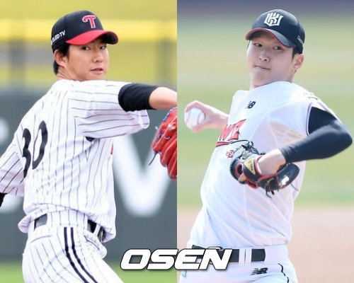 [사진] 이상영(좌)과 배제성