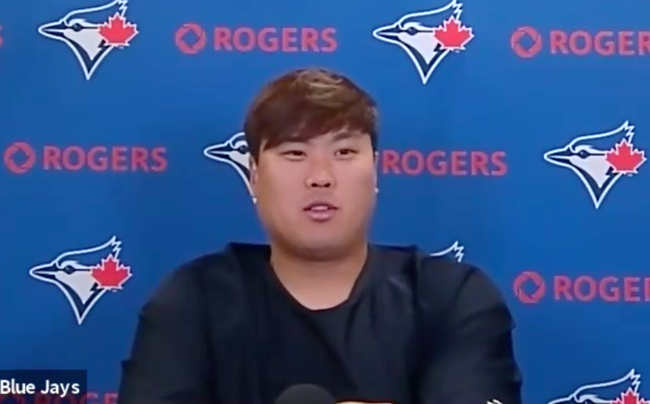 [사진] MLB 화상 인터뷰