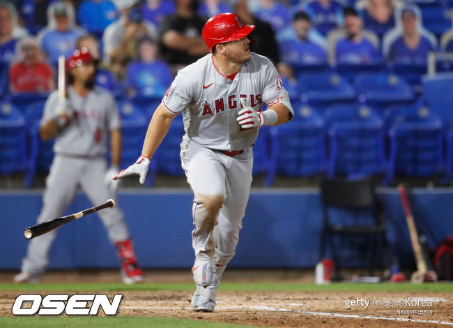 [사진] LA 에인절스 외야수 마이크 트라웃. ⓒGettyimages(무단전재 및 재배포 금지)
