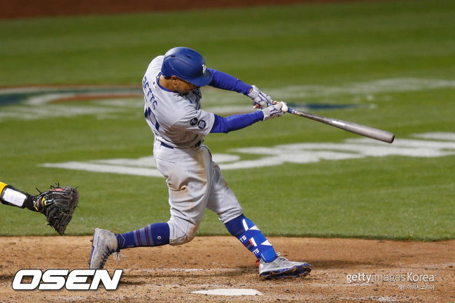 [사진] LA 다저스의 무키 베츠. ⓒGettyimages(무단전재 및 재배포 금지)