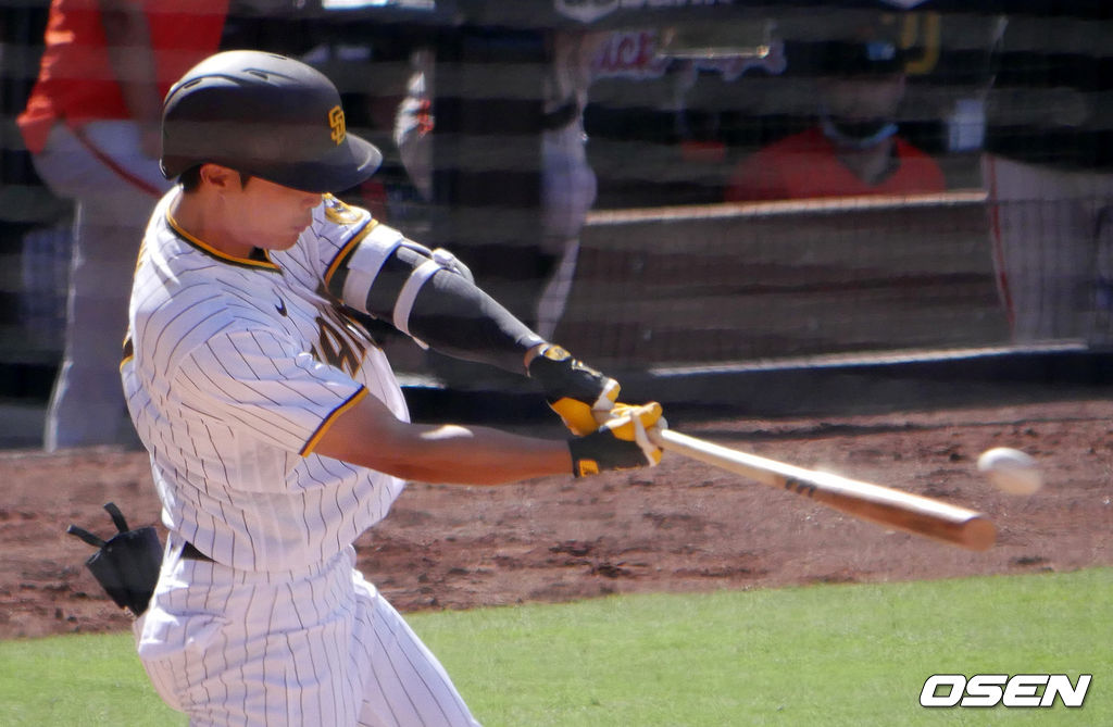 [OSEN=이사부 통신원] 샌디에이고 김하성. /lsboo@osen.co.kr