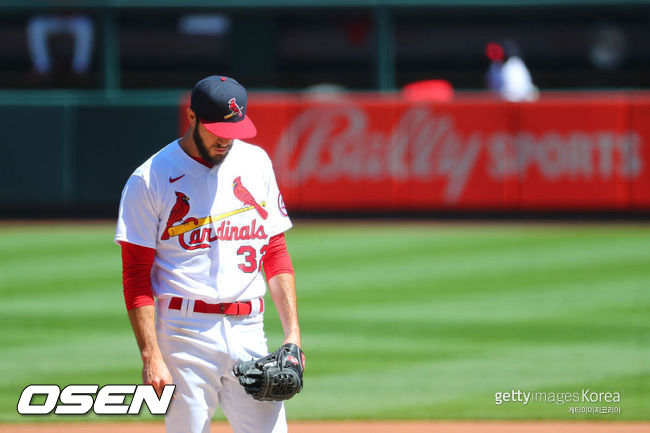 [사진] 세인트루이스 투수 다니엘 폰세데레온. ⓒGettyimages(무단전재 및 재배포 금지)