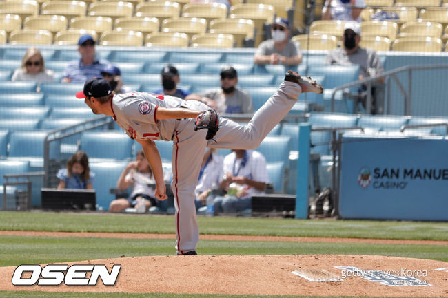 [사진] 워싱턴 내셔널스의 맥스 슈어저. ⓒGettyimages(무단전재 및 재배포 금지)