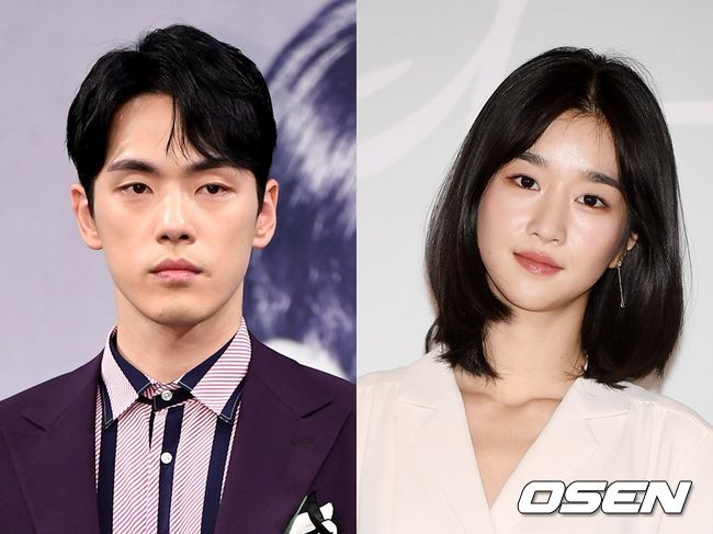 배우 김정현(왼쪽)과 서예지. OSEN DB