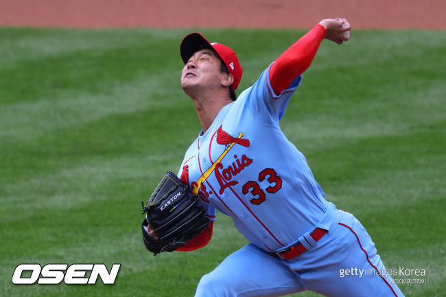 [사진] 세인트루이스 카디널스 김광현. ⓒGettyimages(무단전재 및 재배포 금지)