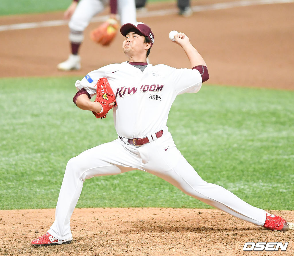 키움 이영준이 역투하고 있다. / soul1014@osen.co.kr