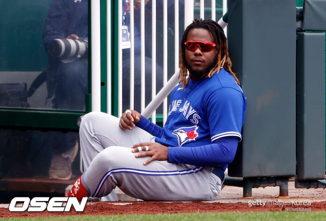 [사진] 블라디미르 게레로 주니어 ⓒGettyimages(무단전재 및 재배포 금지)