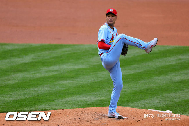 [사진] 세인트루이스 김광현. ⓒGettyimages(무단전재 및 재배포 금지)