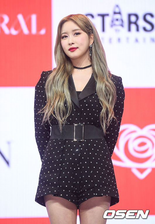 우주소녀 다영이 포즈를 취하고 있다.  / soul1014@osen.co.kr