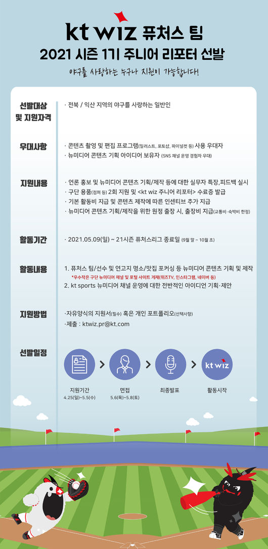 [사진] KT 위즈 제공