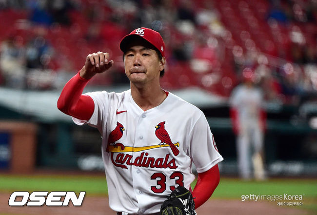 [사진] 세인트루이스 김광현. ⓒGettyimages(무단전재 및 재배포 금지)