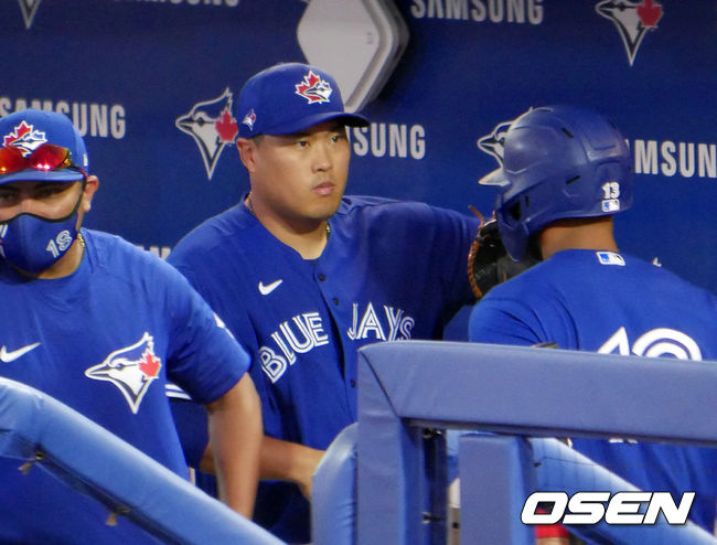 [OSEN=더니든(미 플로리다주), 이사부 통신원] 토론토 류현진이 다시 마운드를 오를 준비를 하고 있다. / lsboo@osen.co.kr