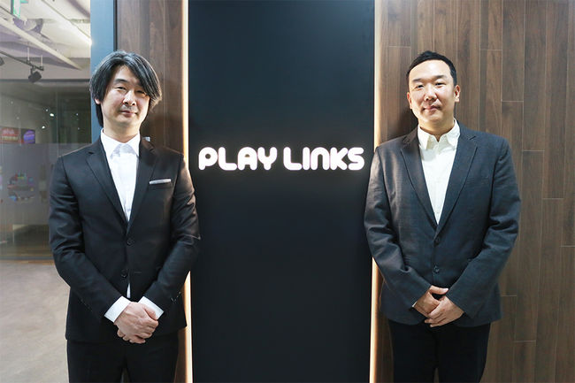 신설법인 플레이링스의 오선호 대표(좌)와 임상범 대표(우)./ 선데이토즈 제공.