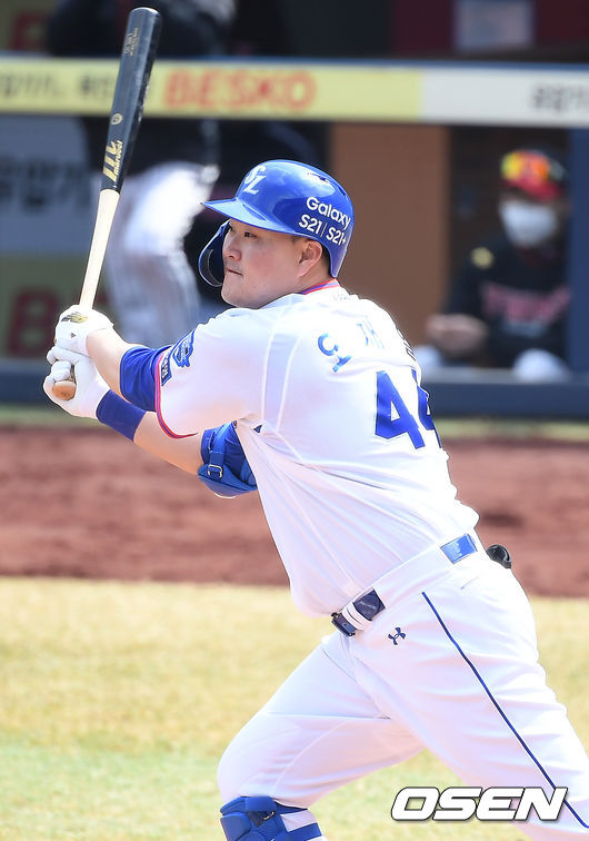 210314 삼성 오재일/youngrae@osen.co.kr