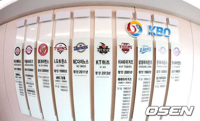 KBO 10개 구단. /jpnews@osen.co.kr