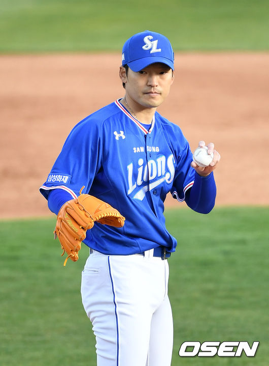 210417 삼성 백정현 /sunday@osen.co.kr