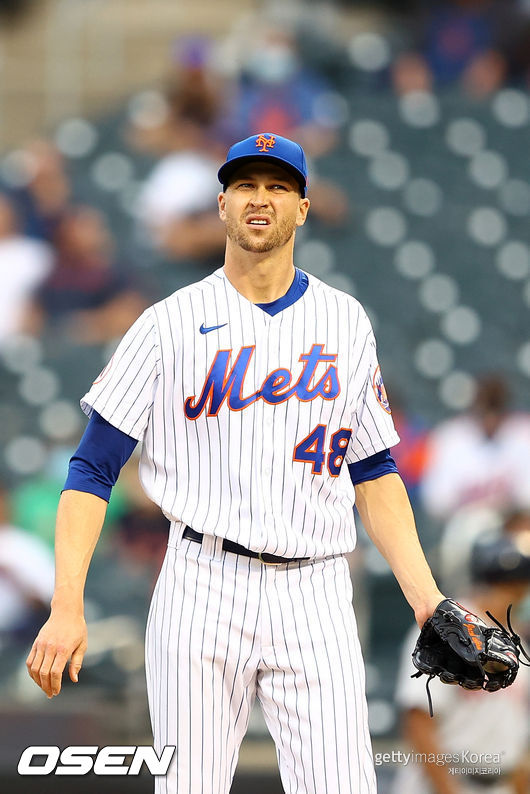[사진] 뉴욕 메츠 제이콥 디그롬. ⓒGettyimages(무단전재 및 재배포 금지)