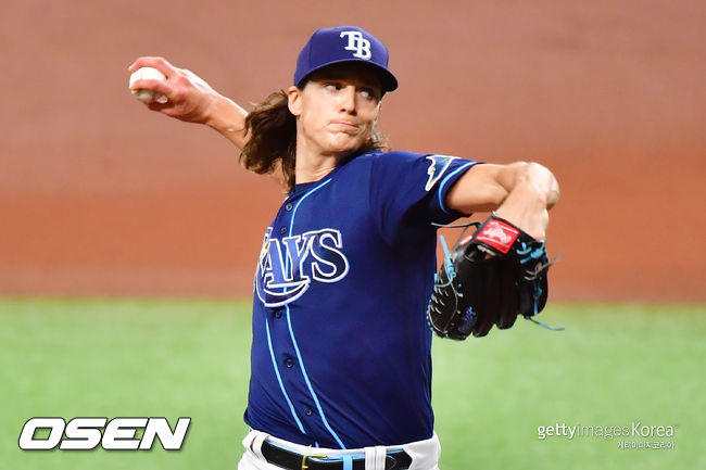 [사진] 탬파베이 레이스 타일러 글래스노. ⓒGettyimages(무단전재 및 재배포 금지)