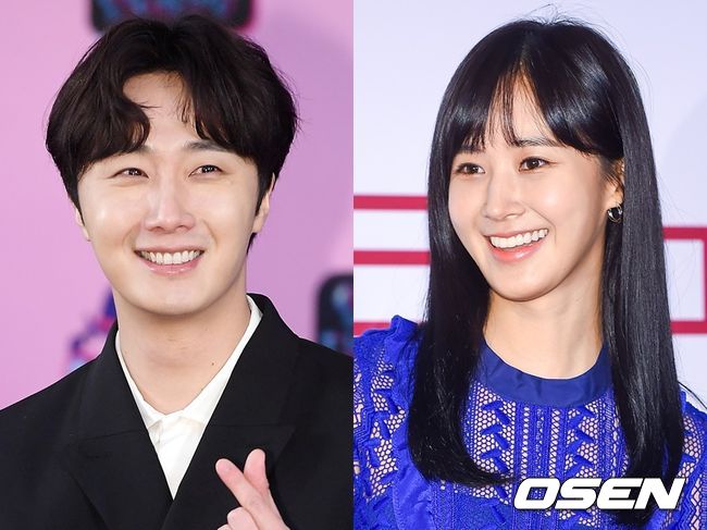 배우 정일우(왼쪽)와 권유리가 '보쌈-운명을 훔치다' 홍보에 박차를 가한다. OSEN DB