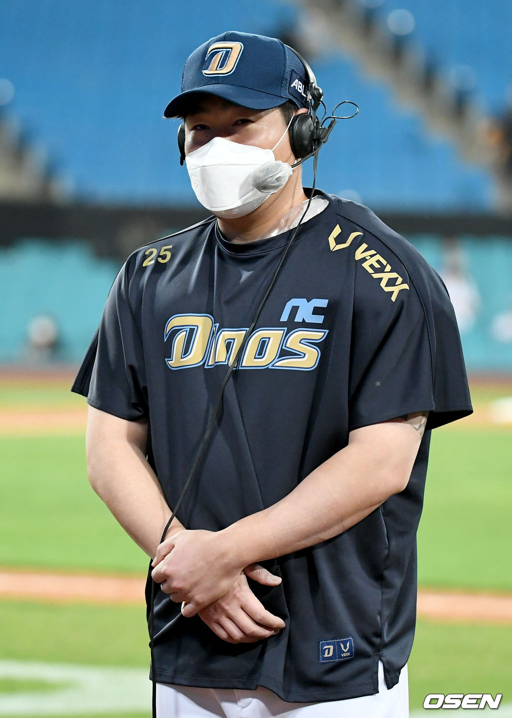 경기 종료 후 NC 양의지가 포수 최고 사이클링 히트 달성 소감을 말하고 있다. /ksl0919@osen.co.kr