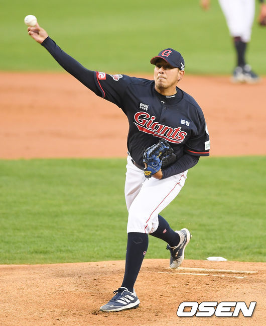 1회말 롯데 선발투수 프랑코가 역투하고 있다 / soul1014@osen.co.kr