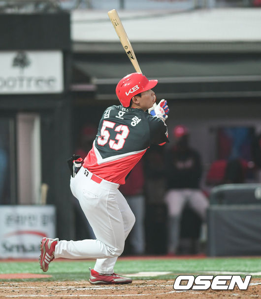 2회초 1사 1루 KIA 김호령이 동점 2점 홈런을 날리고 있다. / soul1014@osen.co.kr