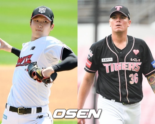 [사진] 배제성(좌)과 애런 브룩스