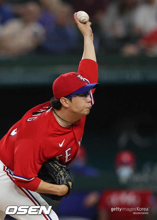 [사진] 텍사스 레인저스 양현종. ⓒGettyimages(무단전재 및 재배포 금지)