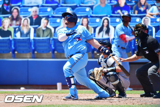 [사진] 토론토의 알레한드로 커크. ⓒGettyimages(무단전재 및 재배포 금지)