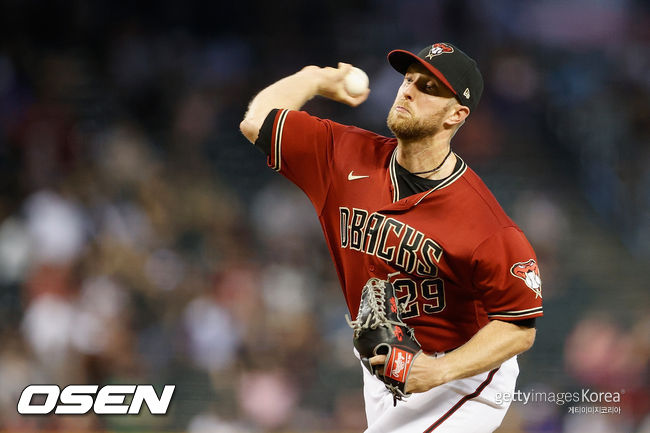[사진] 애리조나 다이아몬드백스 메릴 켈리. ⓒGettyimages(무단전재 및 재배포 금지)