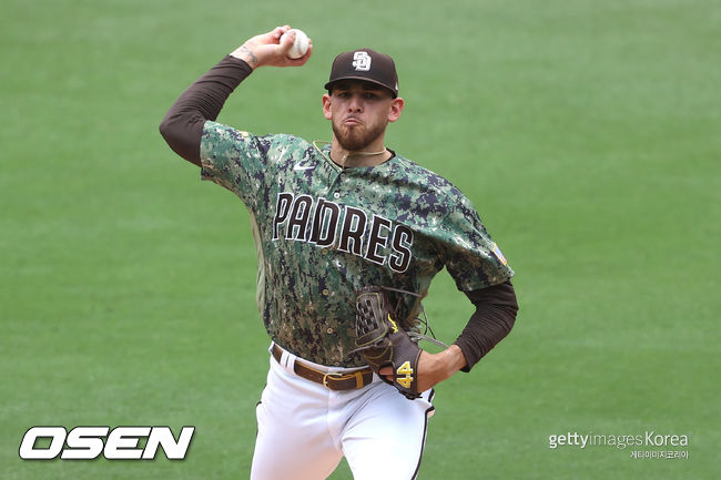 [사진] 샌디에이고 자이언츠 조 머스그로브. ⓒGettyimages(무단전재 및 재배포 금지)