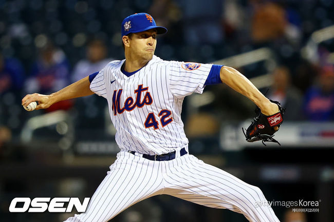 [사진] 뉴욕 메츠의 제이콥 디그롬. ⓒGettyimages(무단전재 및 재배포 금지)