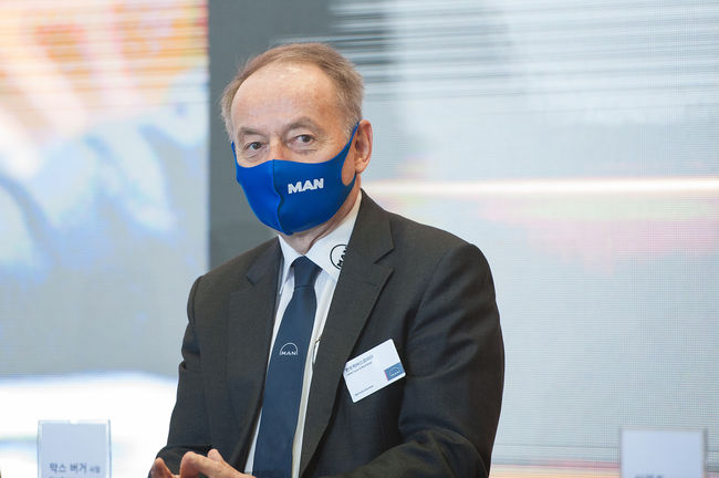 만트럭버스코리아 막스 버거 사장.