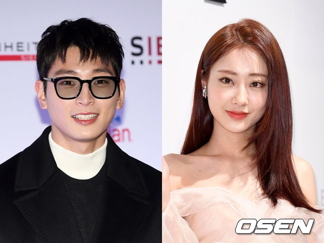 정진운(왼쪽)과 경리가 4년 만에 결별했다. OSEN DB