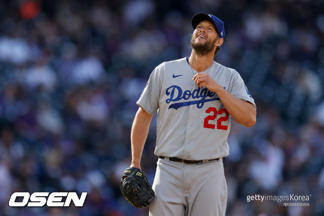 [사진]LA 다저스의 클레이튼 커쇼. ⓒGettyimages(무단전재 및 재배포 금지)
