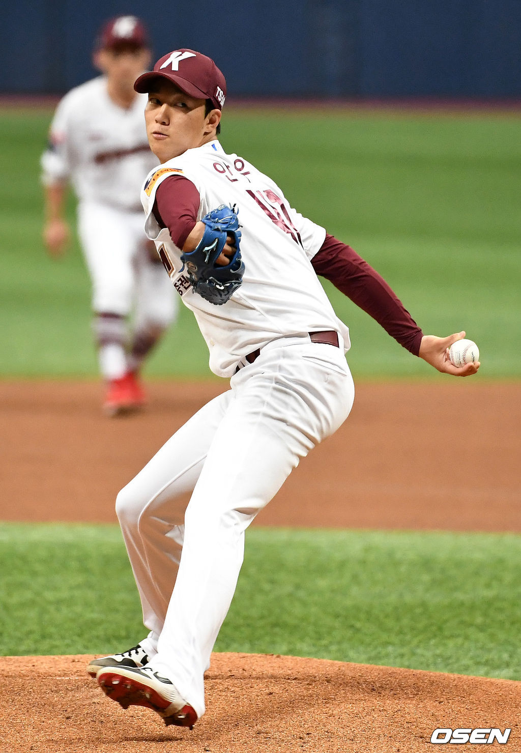 키움 선발 안우진이 힘차게 공을 뿌리고 있다. / dreamer@osen.co.kr