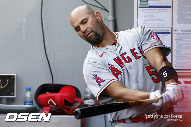 [사진] LA 에인절스 알버트 푸홀스. ⓒGettyimages(무단전재 및 재배포 금지)