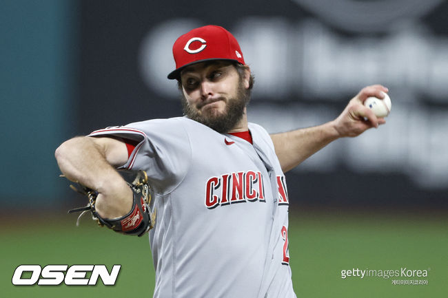 [사진] 신시내티 레즈 웨이드 마일리. ⓒGettyimages(무단전재 및 재배포 금지)