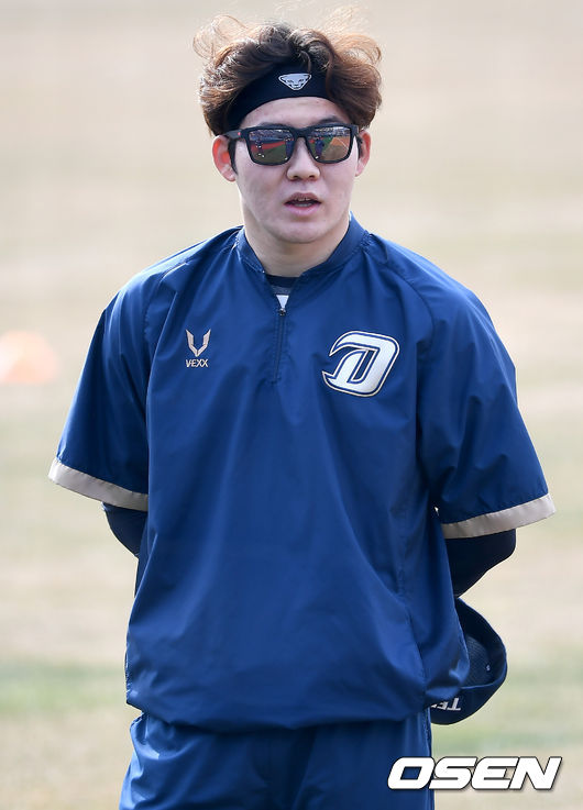 11일 오전 NC 다이노스가 창원 마산야구장에서 2021 스프링캠프 훈련을 가졌다.NC 박민우가 훈련을 하고 있다./ksl0919@osen.co.kr