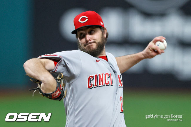 [사진] 신시내티의 웨이드 마일리. ⓒGettyimages(무단전재 및 재배포 금지)