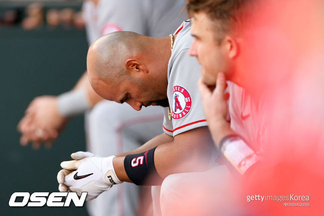 [사진] LA 에인절스 시절의 알버트 푸홀스.ⓒGettyimages(무단전재 및 재배포 금지)