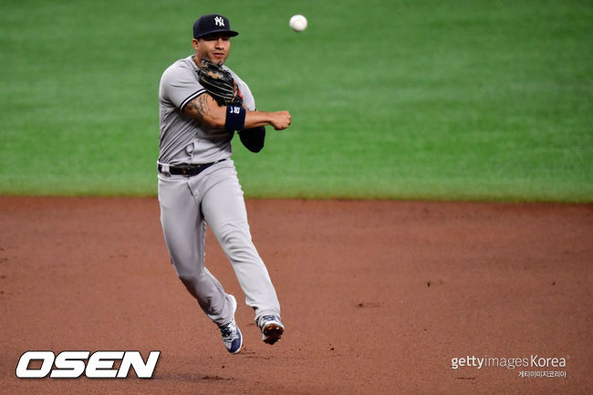 [사진] 뉴욕 양키스의 글레이버 토레스.ⓒGettyimages(무단전재 및 재배포 금지)