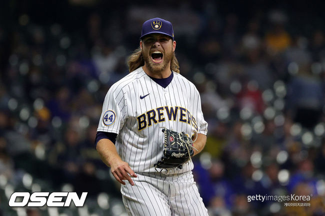 [사진]밀워키의 코빈 번스.  ⓒGettyimages(무단전재 및 재배포 금지)