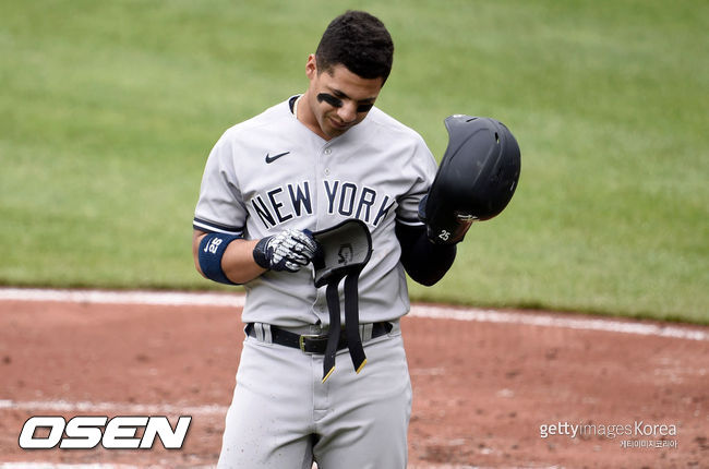 [사진] 뉴욕 양키스의 글레이버 토레스.ⓒGettyimages(무단전재 및 재배포 금지)